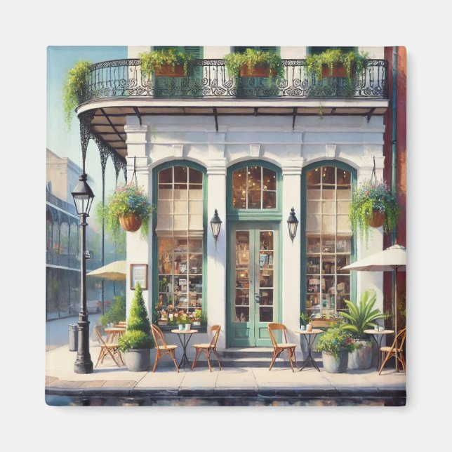 Imán Cafe en Nueva Orleans Louisiana (Frente)