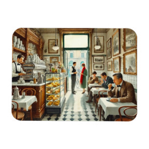 Imán Cafe en Roma Mug