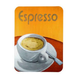 Imán Café Espresso Vintage