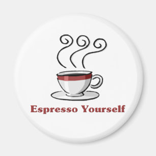 Imán Café express usted mismo