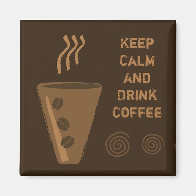 Imán Café Fridge Magnet (Frente)
