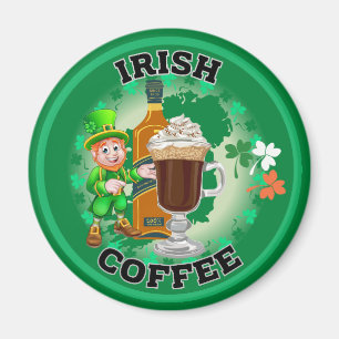 Imán Café Irlandés - Un Elixir.