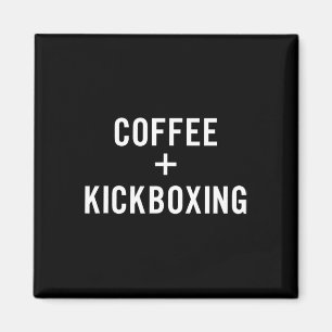 Imán Café + Kickboxing Para Kickboxer
