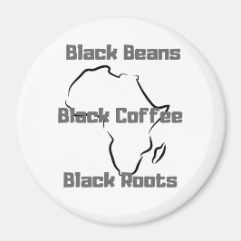 Imán Café negro