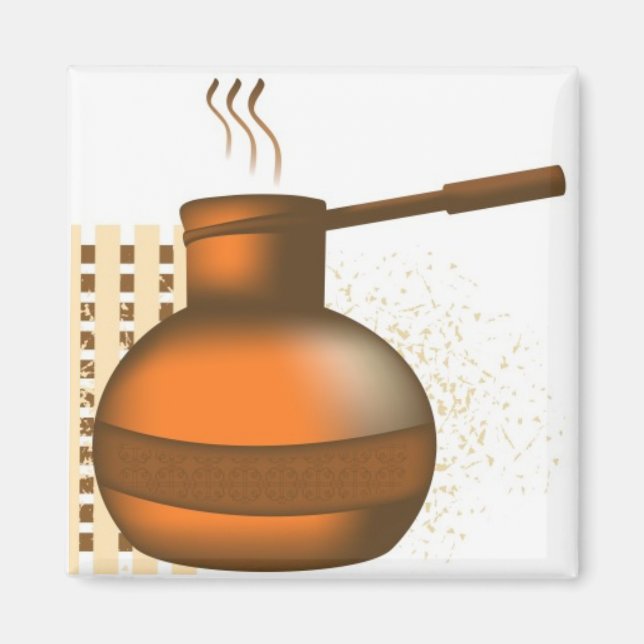 Imán Café negro (Frente)