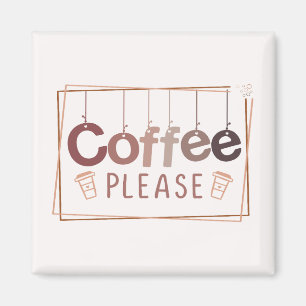 Imán Café Por Favor