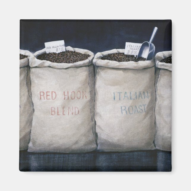 Imán Café Sacks 1990 (Frente)