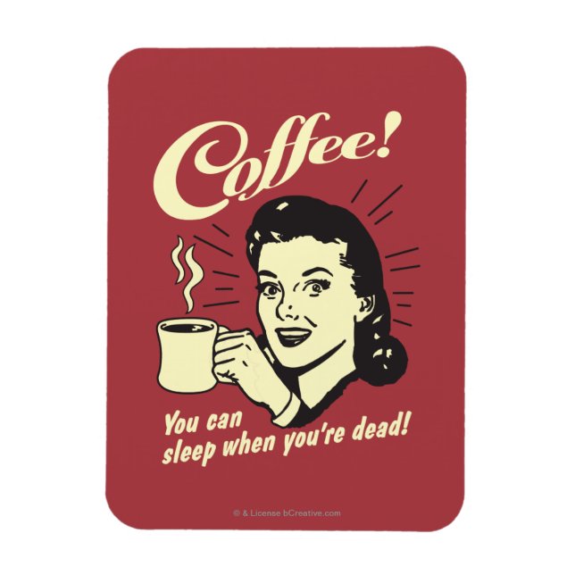 Imán Café: Se Puede Dormir Cuando Está Muerto (Vertical)