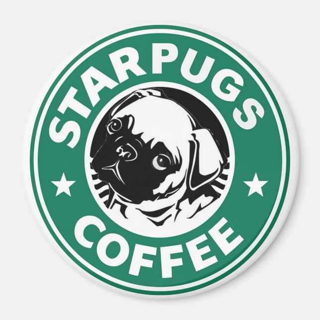 Imán Café Starpugs (Frente)