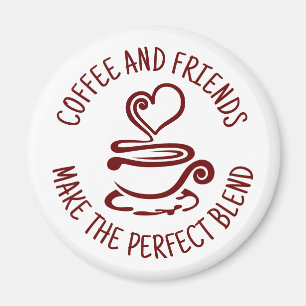 Imán Café y amigos, haz la mezcla perfecta