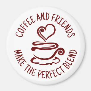 Imán Café y amigos, haz la mezcla perfecta