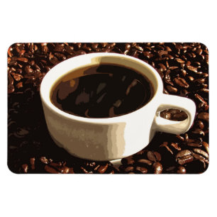 Imán Café y habas