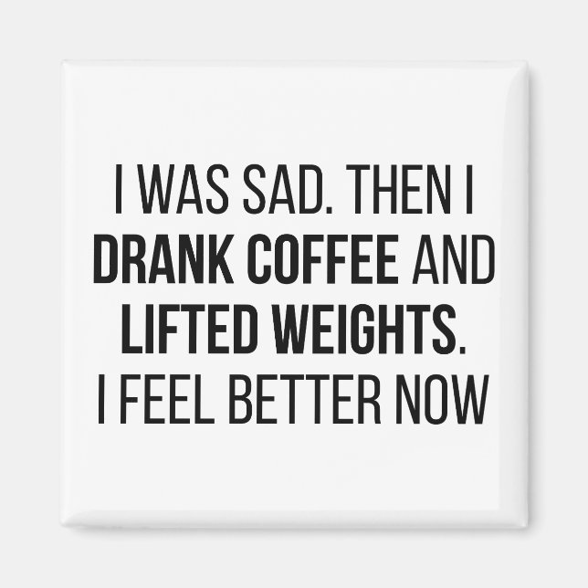 Imán Café y pesos (Frente)