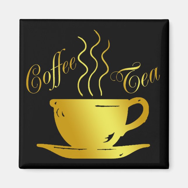 IMÁN CAFÉ Y TÉ (Frente)