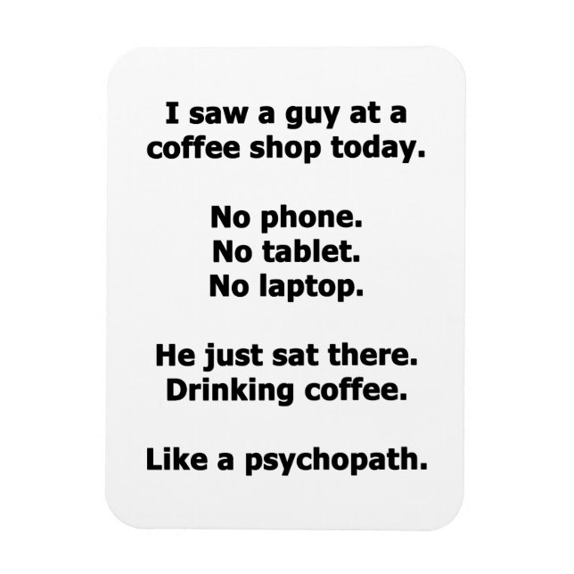 Imán Cafetería (Vertical)