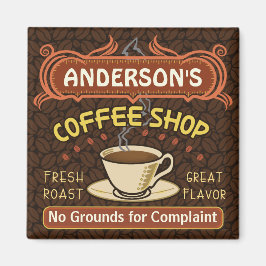 Imán Cafetería con Mug Crea tu Propia Personalización