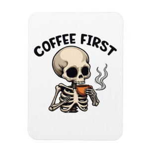 Imán Cafetería de Halloween de primera fantasía