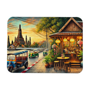 Imán Cafetería en Bangkok Tailandia Wat Arun