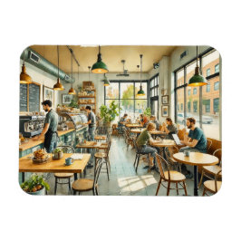 Imán Cafetería en West Lafayette Indiana Mug