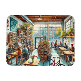 Imán Cafetería independiente en Portland Oregon