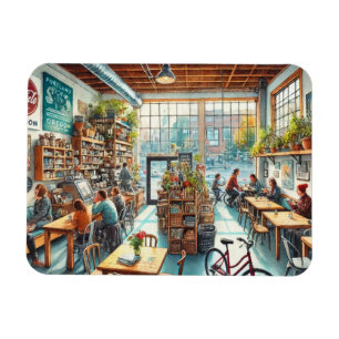 Imán Cafetería independiente en Portland Oregon