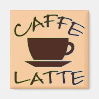 Imán Caffe Latte