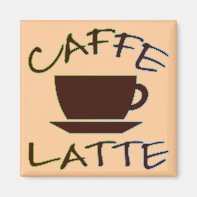 Imán Caffe Latte (Frente)