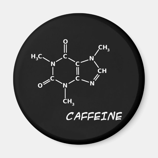 Imán Caffeine Molécula Magnet (Frente)