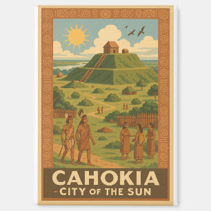 Imán Cahokia – Ciudad Antigua de los Montículos