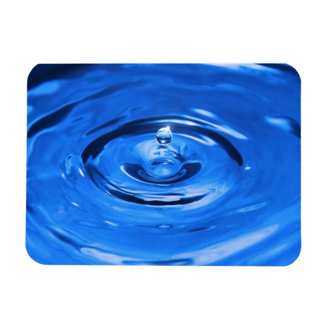 Imán Caída de agua macro (Horizontal)