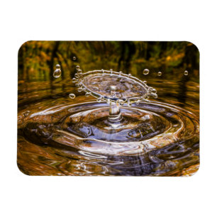 Imán Caída de goteo de agua