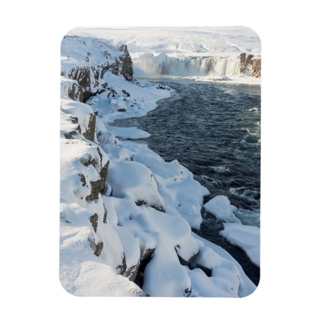 Imán Caída de la Nevada Cubierta de la Diosa (Vertical)