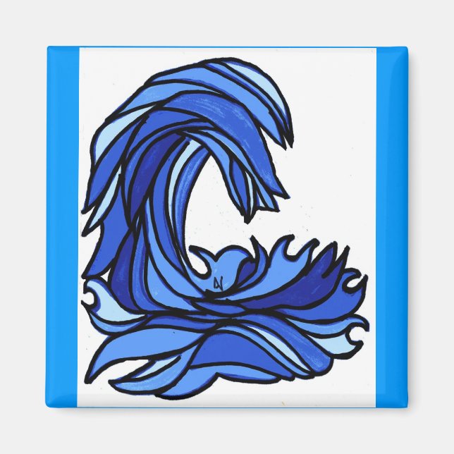 Imán caída de oleadas (Frente)