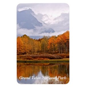 IMÁN CAÍDA EN PARQUE NACIONAL MAGNÍFICO DE TETON
