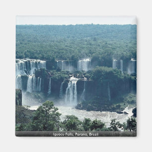 Imán Caídas de Iguacu, Paraná, el Brasil