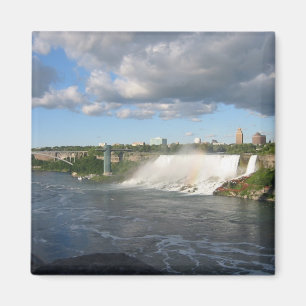 Imán Caídas de Niagra y vista del lado americano de