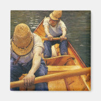 Caillebotte: Remando barcos en los Yerres