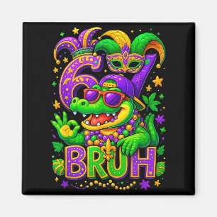 Imán Caimán 6 7 Mardi Gras Bruh Seis Siete Meme Nuevo O