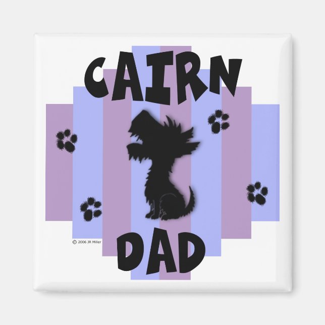 Imán Cairn Dad Magnet (Frente)