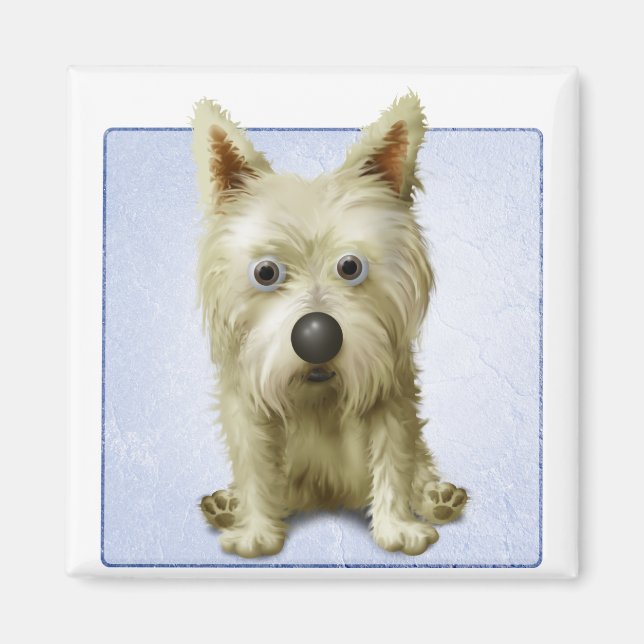 Imán Cairn Terrier 1 (Frente)