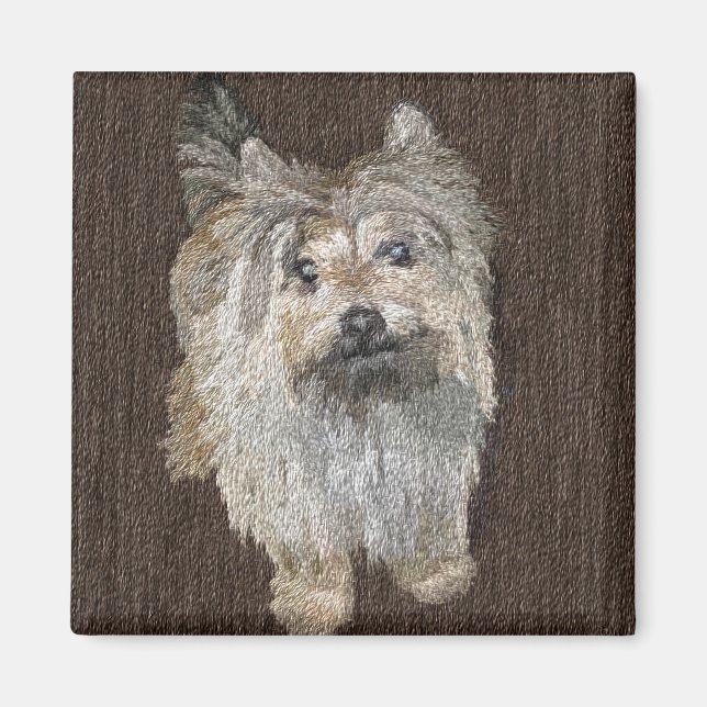 Imán Cairn Terrier Magnet (Frente)