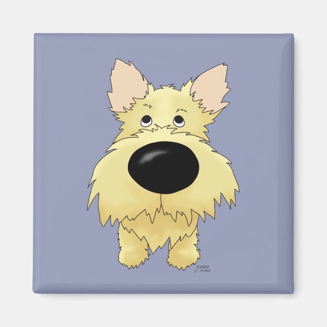 Imán Cairn Terrier Magnet (Frente)