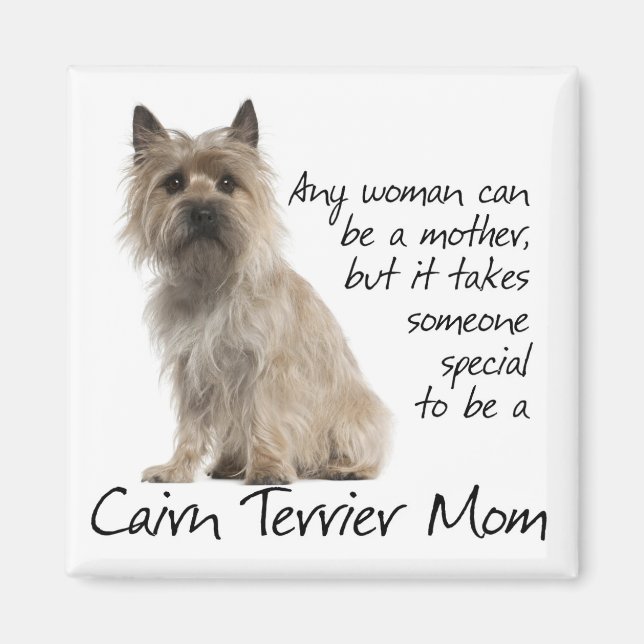 Imán Cairn Terrier Mom Magnet (Frente)