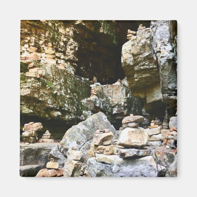 Imán cairnas de rock de abono (Frente)