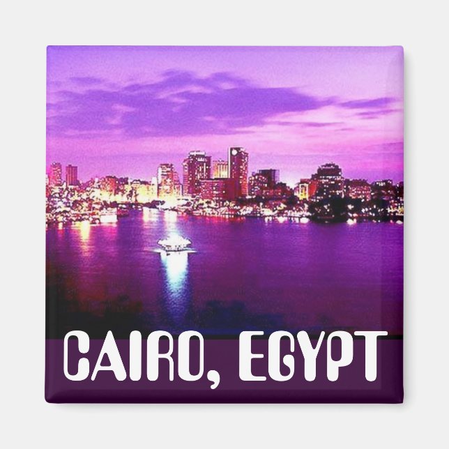 Imán CAIRO, EGIPTO - Personalizado (Frente)