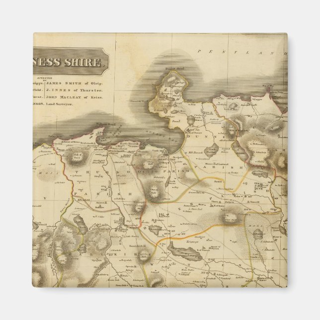 Imán Caithness Shire (Frente)