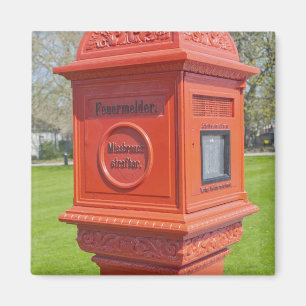 Imán Caja de Alarma de Incendios