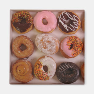 Imán ¡Caja de Donut!