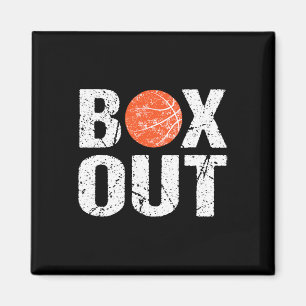 Imán Caja de entrenadores de baloncesto diciendo regalo