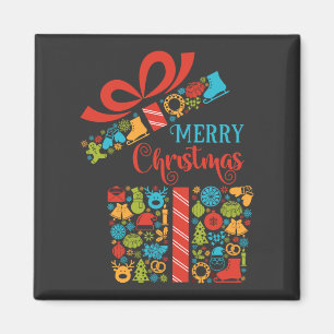 Imán Caja de sorpresas para navidades